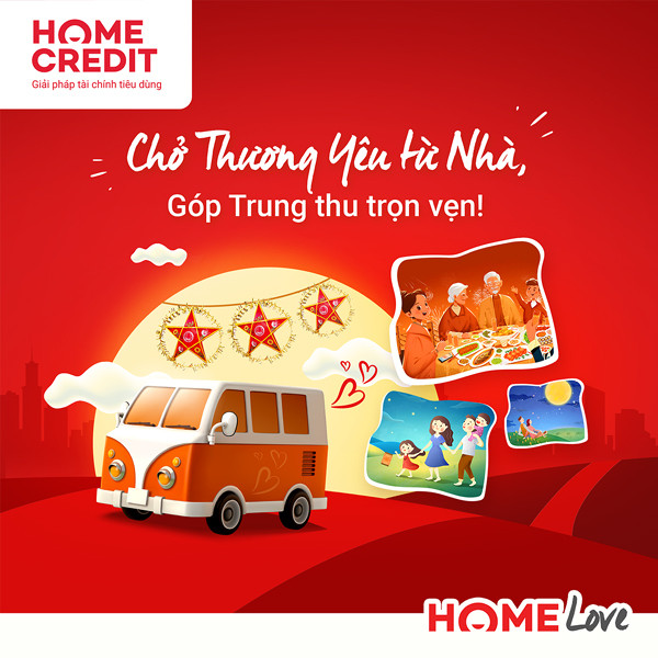 Home Credit hỗ trợ người khó khăn tại TP.HCM mùa Trung Thu trọn vẹn