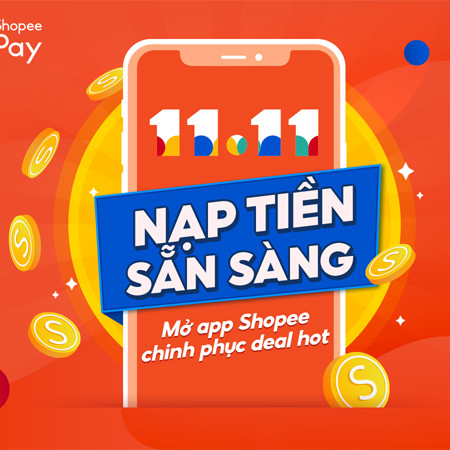 Hưởng ứng ‘Ngày không dùng tiền mặt’, ShopeePay tung ‘mưa khuyến mãi’ tháng 11icon