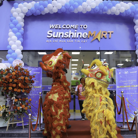 Khai trương siêu thị Sunshine Mart ở Sunshine City