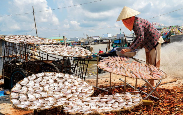 Khô cá kèo đỏ - một trong những đặc sản độc, lạ, hiếm ở xứ Tân Ân - Ảnh 5.