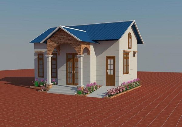 Khó tin trước những nhà cấp 4 đẹp giá rẻ 100 triệu đồng