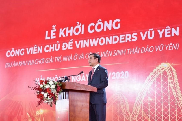 Khởi công VinWonders Vũ Yên - công viên chủ đề lớn nhất Việt Nam