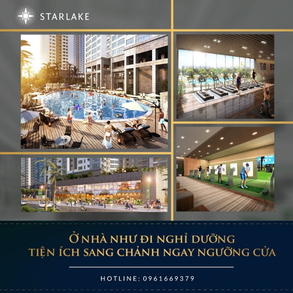 Không gian sống đáng giá ở khu đô thị Starlake Tây Hồ Tây