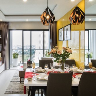 Không gian tinh tế trong căn hộ 2 phòng ngủ New City