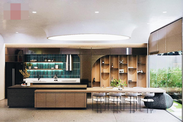 Kiệt tác kiến trúc con trai tặng bố mẹ dưỡng già, cảm giác như phi thuyền sắp cất cánh