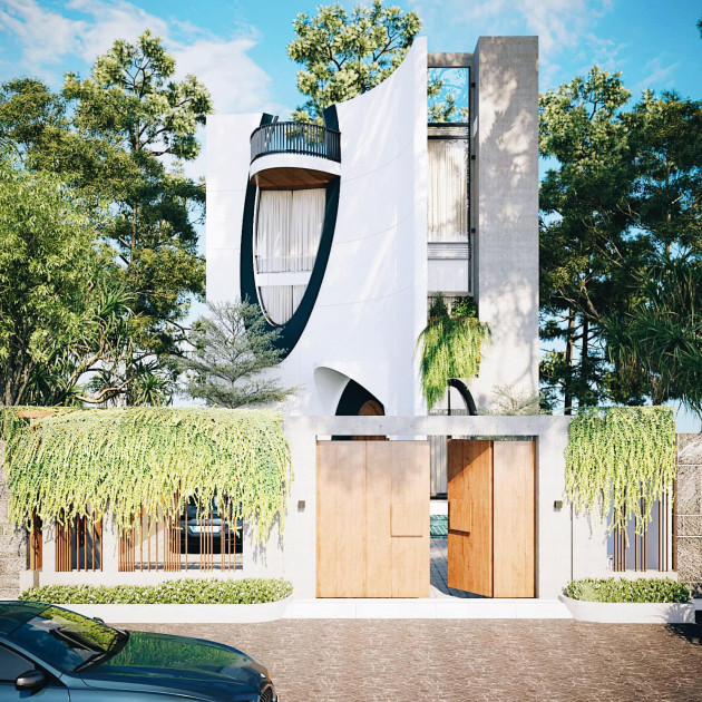 Kiệt tác kiến trúc con trai tặng bố mẹ dưỡng già, cảm giác như phi thuyền sắp cất cánhicon