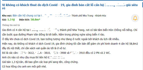 Làn sóng rao bán chung cư “cắt lỗ”: Mới chỉ bắt đầu...