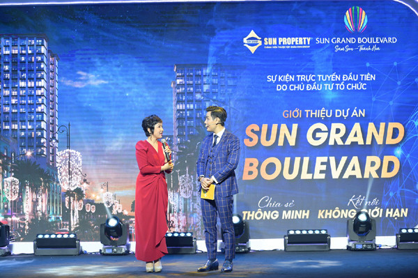 Lễ giới thiệu dự án Sun Grand Boulevard hút hàng ngàn người xem trực tuyến