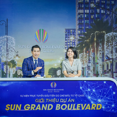 Lễ giới thiệu dự án Sun Grand Boulevard hút hàng ngàn người xem trực tuyến