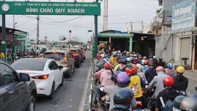 Lo tắc đường khi đến “siêu sân bay” Long Thành