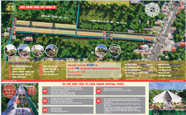 Long Thạnh Central Point mang chuẩn sống mới đến Hậu Giang