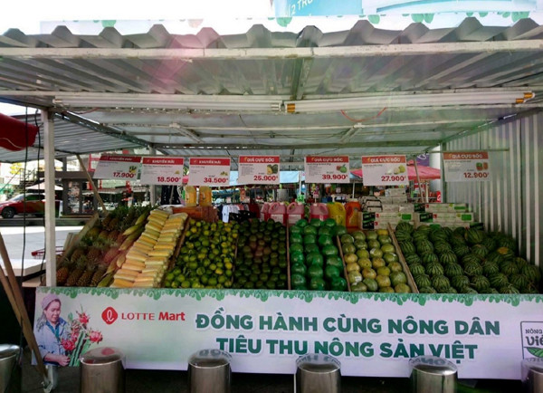 Lotte Mart đẩy mạnh giảm giá, ‘giải cứu’ nông sản mùa dịch