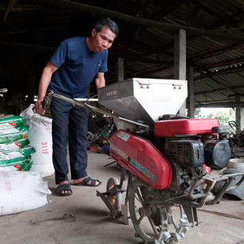 Máy gieo hạt '4 trong 1' độc đáo do 1 nông dân Tuyên Quang sáng chếicon