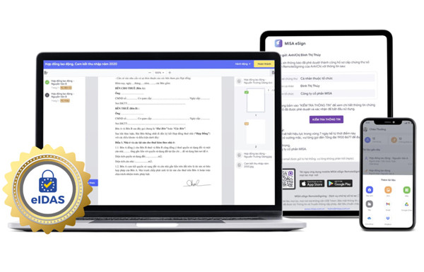 MISA được cấp phép cung cấp dịch vụ chữ ký số từ xa, không cần USB Token
