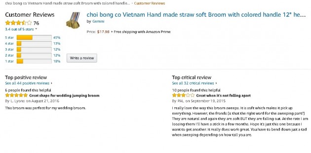 chổi chít,Amazon