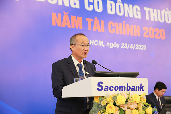 Năm 2021, Sacombank nhắm đích lợi nhuận trước thuế đạt 4.000 tỷ đồng