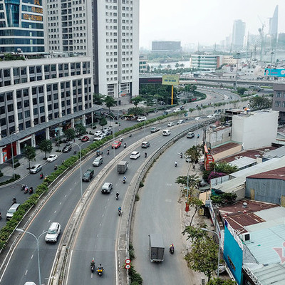 Nâng cấp đường Nguyễn Hữu Cảnh, người dân lo nhà thành “rốn ngập” mới