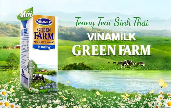 Người dùng hứng thú với 'lý lịch' dòng sữa tươi Vinamilk Green Farm mới