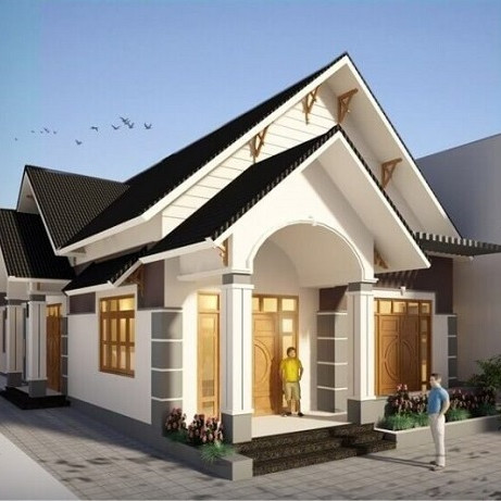Nhà cấp 4 ba phòng ngủ giá 300 triệu đẹp và xịn không kém biệt thựicon