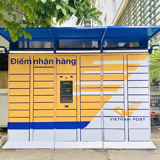 Nhận hàng không tiếp xúc với ATM bưu gửi của Vietnam Post