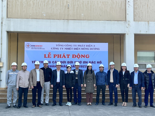 Nhiệt điện Mông Dương phát động Tết trồng cây 2022