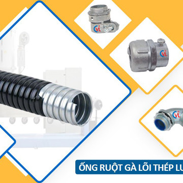 Ống ruột gà lõi thép bọc nhựa CVL nâng cao khả năng bảo vệ hệ thống điện