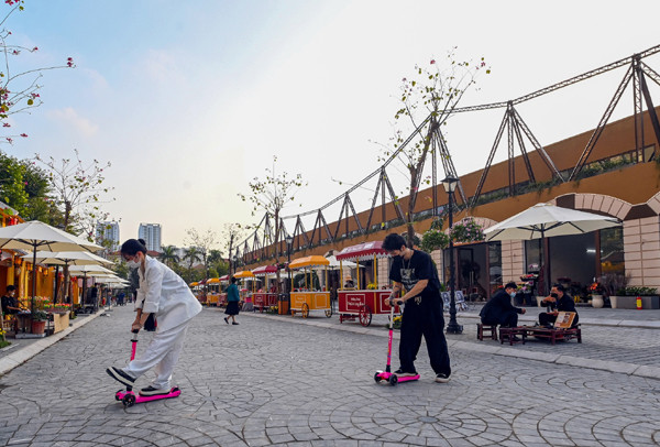 Phố đi bộ Pont de Long Bien - mảnh ghép hoàn hảo cho Mailand Hanoi City