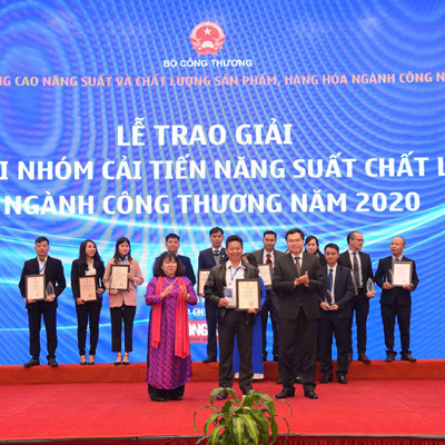 Pinaco giành chiến thắng cuộc thi cải tiến năng suất chất lượng ngành Công Thương 2020