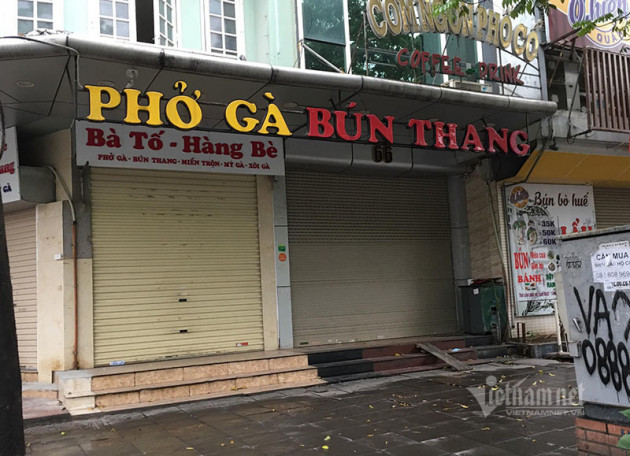 Quán bún, hàng phở im lìm: Hụt hàng, thiếu người chưa vội mở bán