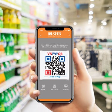 Quét QRPAY, đón bão quà tặng cùng SHB