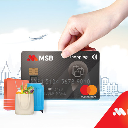 Ra mắt thẻ tín dụng Siêu Miễn Phí MSB Mastercard, ưu đãi hấp dẫn