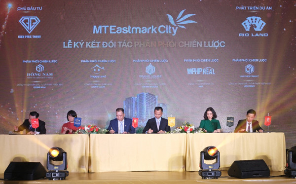 Rio Land bắt tay 10 đại lý phân phối dự án MT Eastmark City