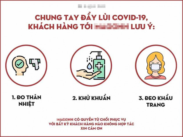 Shop thời trang cửa đóng then cài, kéo khách mua online