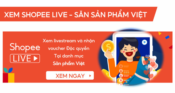 Shopee tôn vinh sản phẩm Việt, hỗ trợ nhà bán hàng địa phương