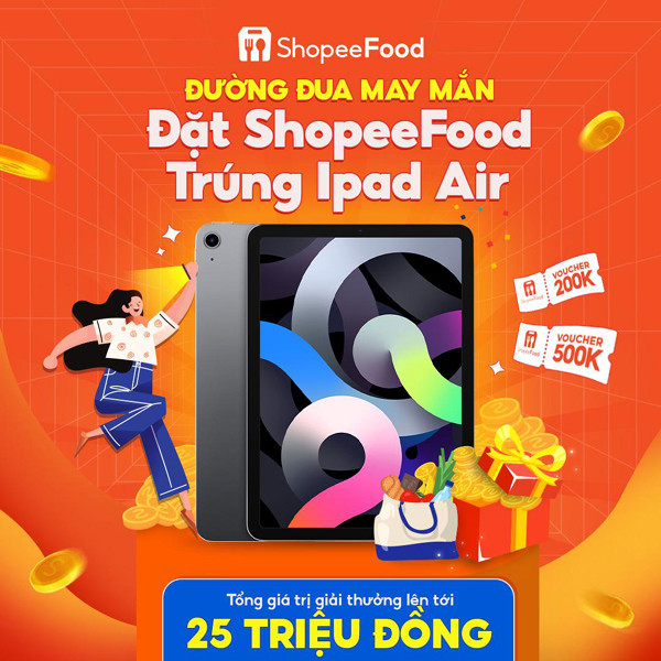 ShopeeFood tặng người dùng loạt ưu đãi, minigame hấp dẫn