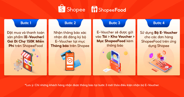 ShopeeFood ưu đãi đặc biệt khách mới: Miễn phí đi chợ, đặt đồ ăn