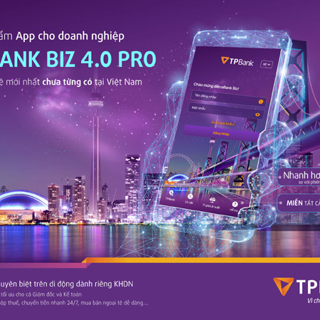 Siêu tiện ích với TPBank eBank Biz phiên bản mới