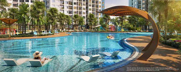 Sức hút của khu nghỉ dưỡng phong cách Mỹ phía tây Hà Nội
