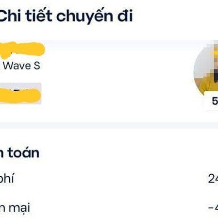 Tài xế xe ôm công nghệ thu phụ phí gấp đôi tiền cướcicon