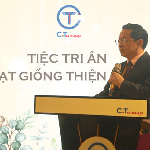 Tập đoàn C.T Group gây thích thú với chương trình 'Tri ân những hạt giống thiện lành'