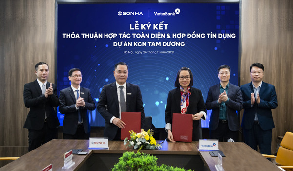 Tập đoàn Sơn Hà và VietinBank hợp tác toàn diện