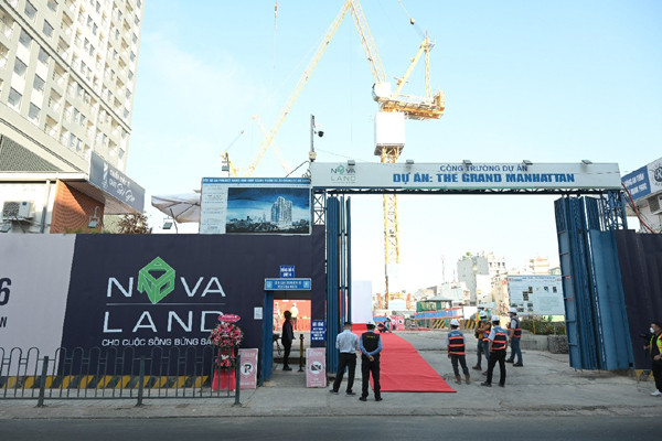 The Grand Manhattan Quận 1 khởi công phần thân