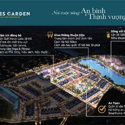 Times Garden Vĩnh Yên Residences ra mắt tiểu khu Phú Gia dành riêng cho nhà đầu tư