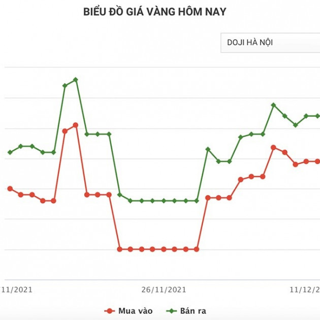 Tính toán mới: Vàng lên 66 triệu đồng/lượng sau Tết 2022icon
