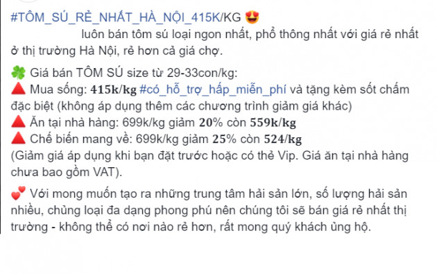 Tôm sú khổng lồ bán với giá rẻ 'chưa từng thấy'