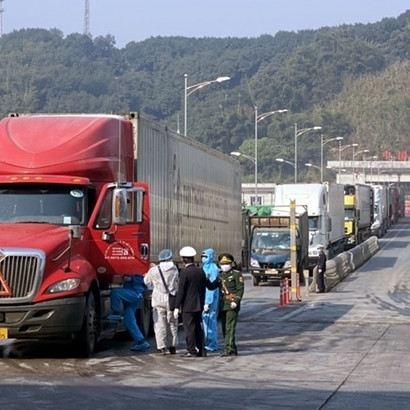 Trung Quốc siết chặt kiểm soát, nông sản ùn ứ tại cửa khẩuicon