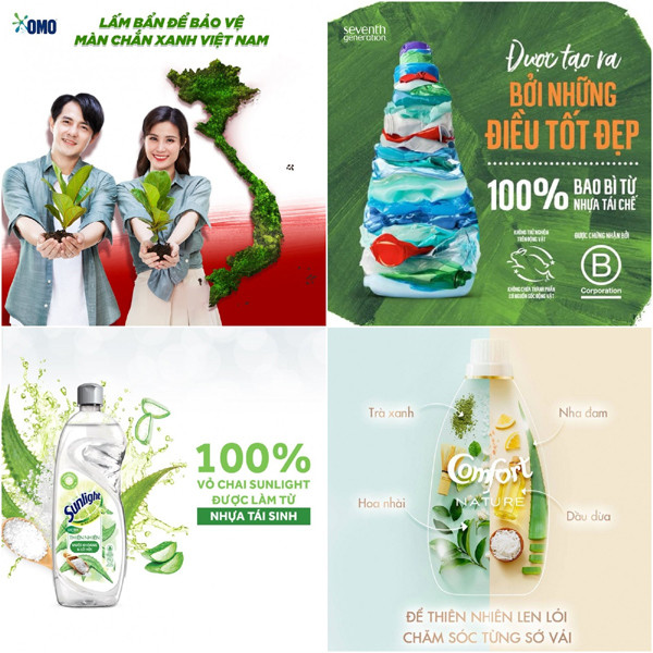 ‘Tương lai xanh’ cho sản phẩm chăm sóc gia đình của Unilever