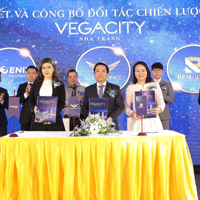 Vega City Nha Trang công bố đại lý chiến lược