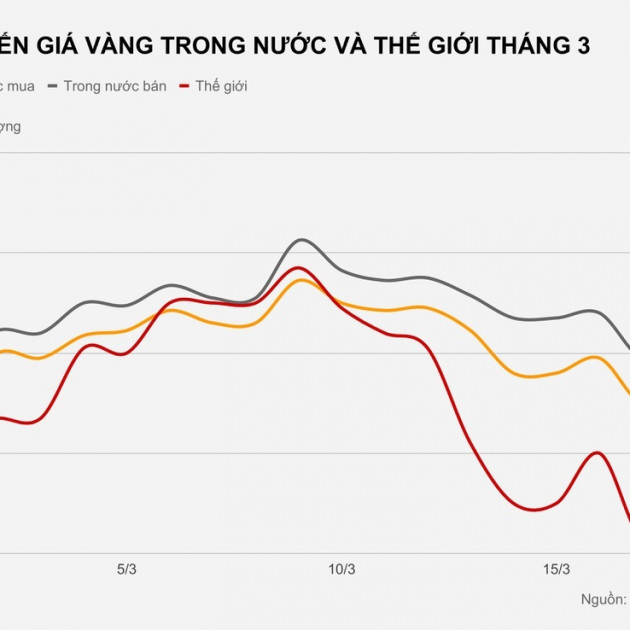 Vì sao vàng trong nước cao hơn thế giới 4 triệu đồng?icon