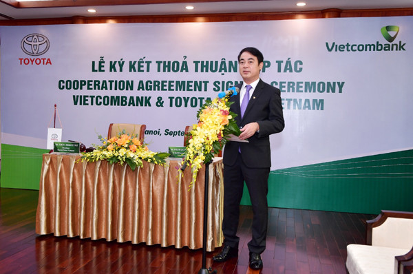Vietcombank và Toyota Việt Nam ký thỏa thuận hợp tác